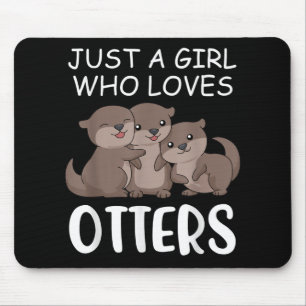 Mousepad Presente Externo  Apenas Uma Menina Que Ama Outros
