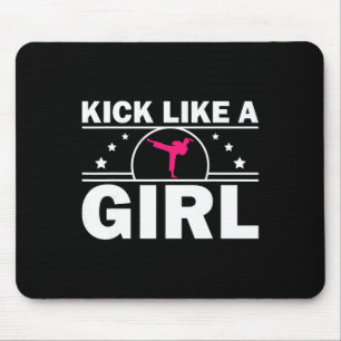 Mousepad Presente Legal de Caratê Kickboxing Amante de Cara