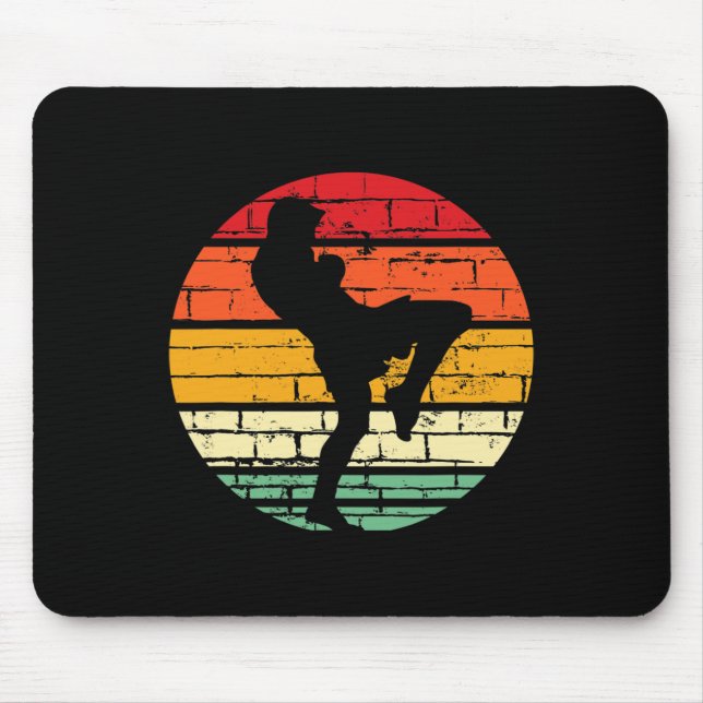 Mousepad Presente Legal de Muay Thai Instrutor de Artes Mar (Frente)