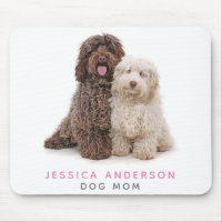 Presente macio da mamã do cão de Labradoodles