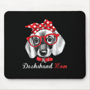 Mousepad Presente no cão   Dachshund Mãe Lovely