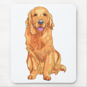 Mousepad Presente para Amante de Cachorro Fofinho Retriever