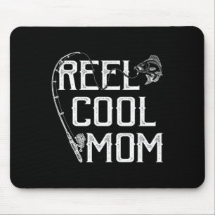 Mousepad Presente para Amante de Pesca Carrete Mãe Legal Pe
