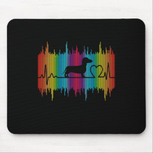 Mousepad Presente para cães Dachshund Love