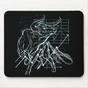 Mousepad Presente para Day Traders - Mercado de ações em al