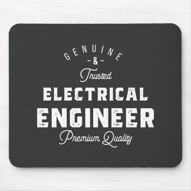Mousepad Presente para Engenheiro elétrico (Frente)