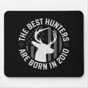 Mousepad Presente para o caçador de veados de 10 anos, 2010