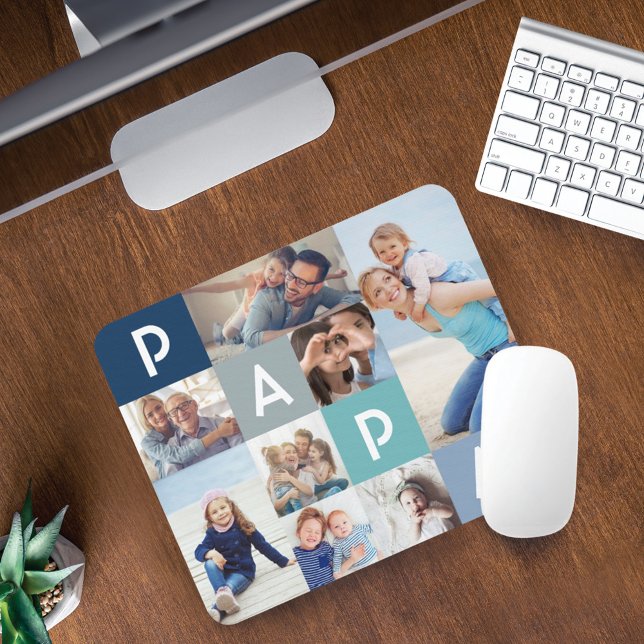 Mousepad Presente para papai | Várias Fotografias do Papa M (Criador carregado)