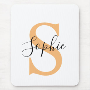 Mousepad Presente Personalizado com Nome em Letra Elegante