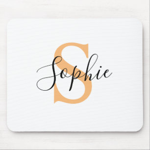Mousepad Presente Personalizado com Nome Personalizado Letr