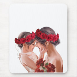 Mousepad Presente Personalizado Floral Comovente