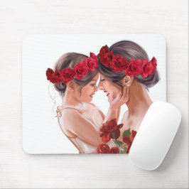 Mousepad Presente Personalizado Floral Comovente