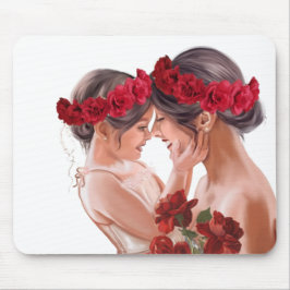 Mousepad Presente Personalizado Floral Comovente