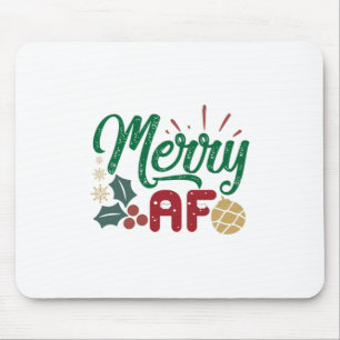 Mousepad Presente Xmas Feliz AF Legal Sassy