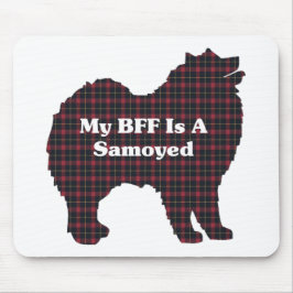 Mousepad Presentes BFF Samoyed