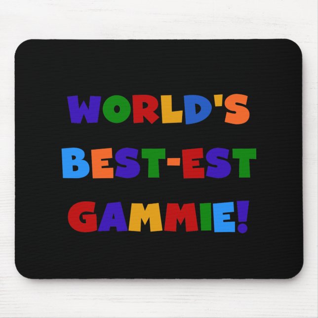 Mousepad Presentes brilhantes das cores do Melhor-est (Frente)