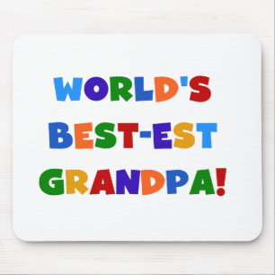 Mousepad Presentes brilhantes das cores do vovô do Melhor-e