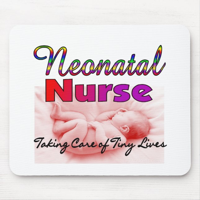 Mousepad Presentes da enfermeira de Neonatal/NICU (Frente)