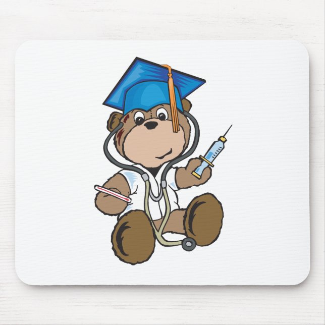 Mousepad Presentes da graduação da enfermeira & formandos (Frente)