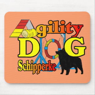 Mousepad Presentes de Agilidade de Schipperke