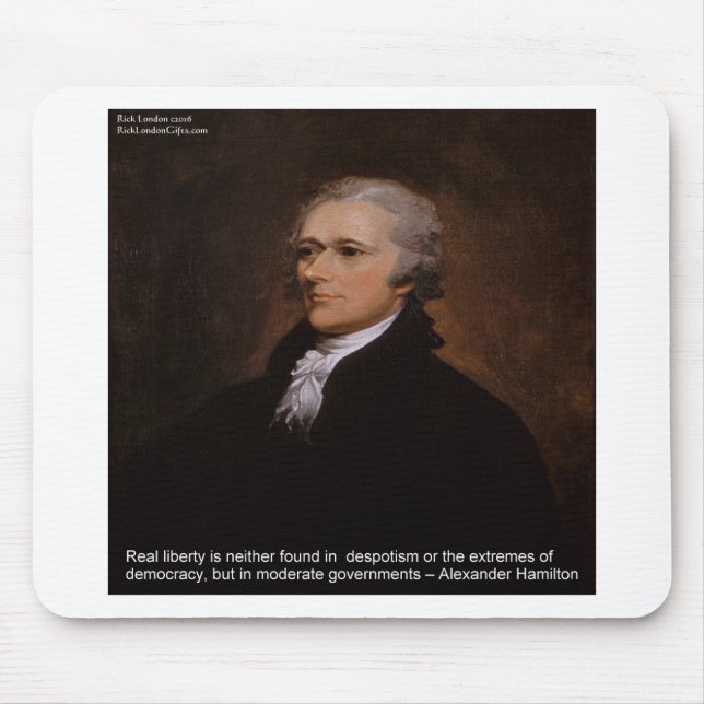 Mousepad Presentes de Alexander Hamilton (Frente)
