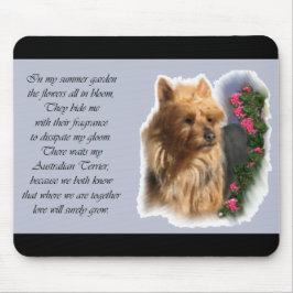 Mousepad Presentes de Arte com Terrier Australiano