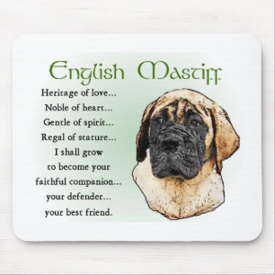 Mousepad Presentes de Arte em Inglês