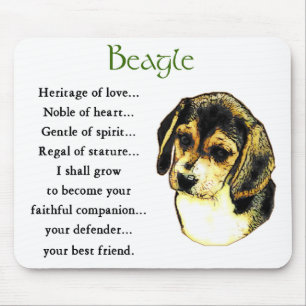 Mousepad Presentes de Beagle