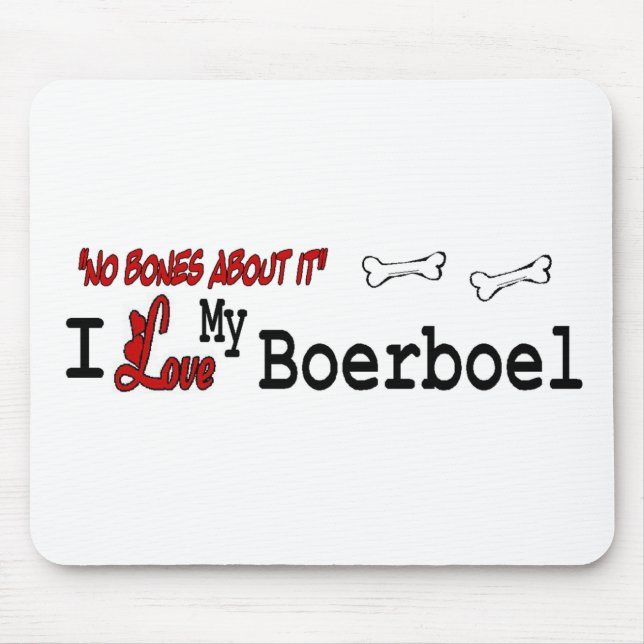 Mousepad Presentes de Boerboel (Frente)
