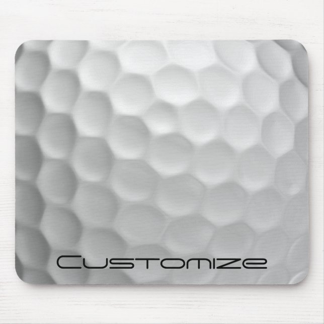 Mousepad Presentes de Bola de Golfe Personalizados da Série (Frente)