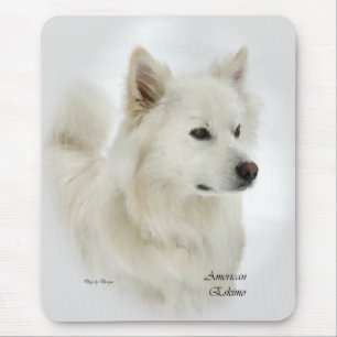 Mousepad Presentes de cães esquimó americanos