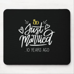 Mousepad Presentes de Casamento 10.o Aniversário de Casam