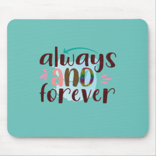 Mousepad Presentes de Casamento Sempre e para sempre