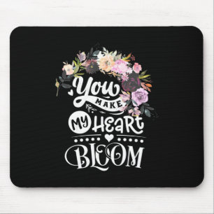 Mousepad Presentes de Casamento Você Torna Meu Coração Bl