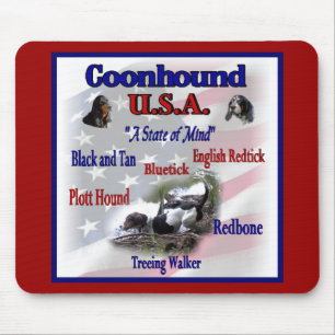 Mousepad Presentes de Conhound EUA