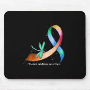 Mousepad Presentes de Consciência da Síndrome de Ribbon Lyn