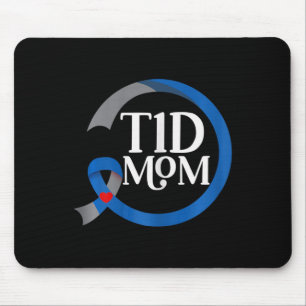 Mousepad Presentes de consciência de melhor diabetes tipo 1
