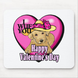 Mousepad Presentes de Dia de os namorados Labrador Retrieve