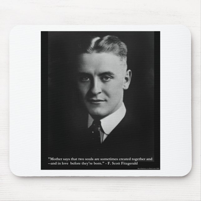 Mousepad Presentes de Duas Almas de F Scott Fitzgerald, Cam (Frente)