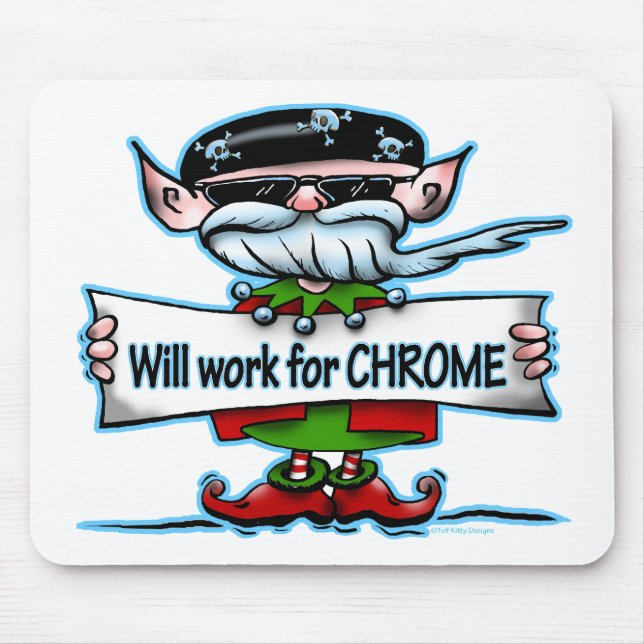 Mousepad Presentes de época natalícia customizáveis do (Frente)