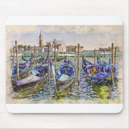 Mousepad presentes de férias em veneza, venezia, itália
