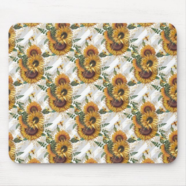 Mousepad Presentes de girassol | Ver O Girassol (Frente)