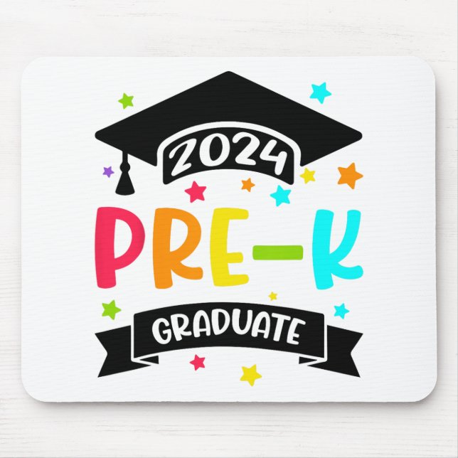 Mousepad Presentes de graduação pré-escolar do Formando K 2 (Frente)