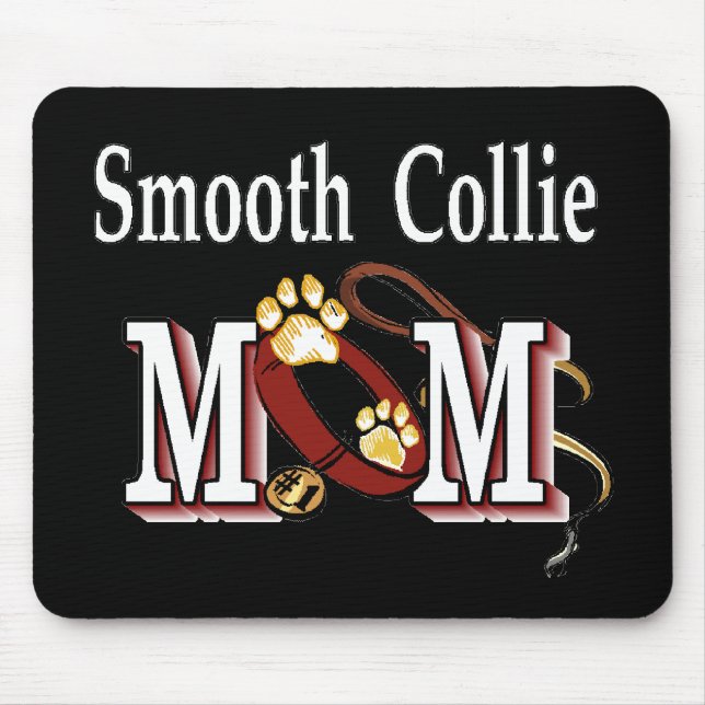Mousepad Presentes de Mãe de Cachorro Collie Lisa (Frente)