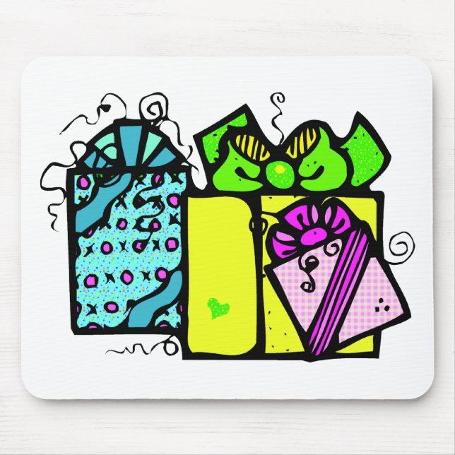 Mousepad Presentes de Natal (Frente)