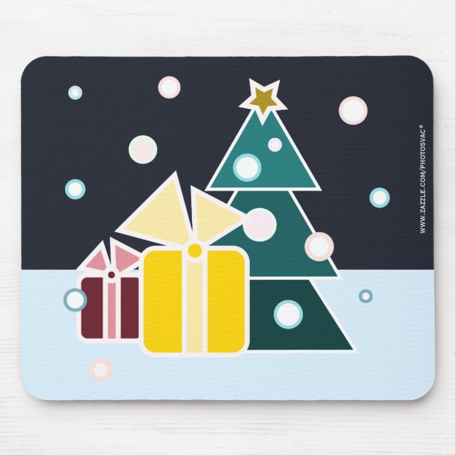 Mousepad Presentes de Natal (Frente)