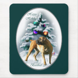 Mousepad Presentes de Natal Boerboel
