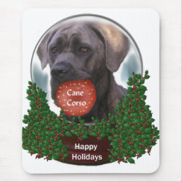 Mousepad Presentes de Natal Cane Corso