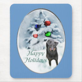 Mousepad Presentes de Natal de Manchester Terrier
