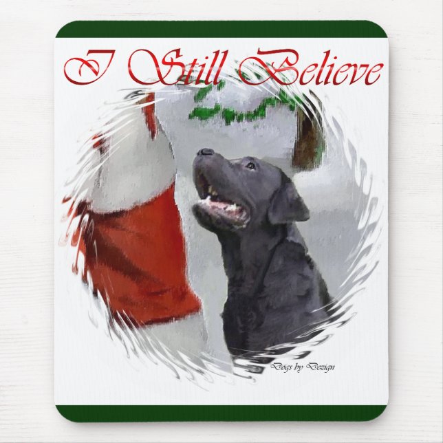 Mousepad Presentes de Natal do Labrador Retriever (Frente)